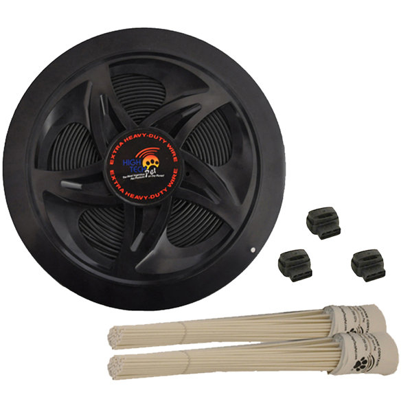 High Tech Pet Dog Electric Fence Boundary Wire and Flag Kit & Reviews